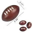 Children's Rugby Pressure Ball Decompression Toy | https://www.bestnamebadges.com