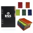 A6 Pu Leather Refillable Loose Leaf Notebook | https://www.bestnamebadges.com