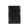 A6 Pu Leather Refillable Loose Leaf Notebook | https://www.bestnamebadges.com
