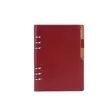 A6 Pu Leather Refillable Loose Leaf Notebook | https://www.bestnamebadges.com