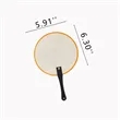 PP Plastic Advertising Fan | https://www.bestnamebadges.com