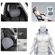 Memory Foam Car Neck & Back Pillow | https://www.bestnamebadges.com