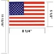 Custom Desk Flag With Stand Base | https://www.bestnamebadges.com