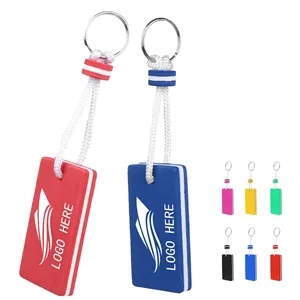 Custom Rectangular Eva Foam Floating Keychain