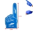 Customized 18 Inch Giant EVA Cheering Foam Hand Gloves | https://www.bestnamebadges.com