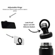 Magnetic Phone Holder Double Layer Space Ice Cup | https://www.bestnamebadges.com