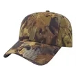Six Panel Structured Camo Cap | https://www.bestnamebadges.com