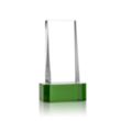 Milnerton Award on Base - Green | https://www.bestnamebadges.com