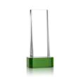 Milnerton Award on Base - Green | https://www.bestnamebadges.com