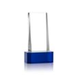 Milnerton Award on Base - Blue | https://www.bestnamebadges.com