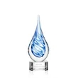 Marlin on Paragon Base - Clear | https://www.bestnamebadges.com
