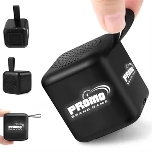 Customized Light Up Logo Wireless Bluetooth Portable Speaker | https://www.bestnamebadges.com