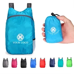 50 MOQ Light Weight  Hiking Foldable Sports Backpack