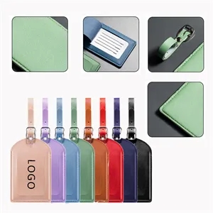 PU Leather Anti-Lost Luggage Tag