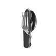 Folding Camping Utensils Cutlery Set | https://www.bestnamebadges.com