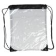 Soft TPU Clear Festival Drawstring Pack | https://www.bestnamebadges.com