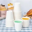 100Pack Disposable small paper cup | https://www.bestnamebadges.com