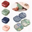 Moisture-Proof Mini Portable Six-Compartment Pill Box | https://www.bestnamebadges.com