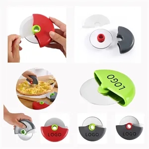 Detachable Stainless Steel Round Roller Pizza Cutter