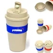 Eco-Friendly Reusable Biodegradable Wheat Straw Fiber Cups | https://www.bestnamebadges.com