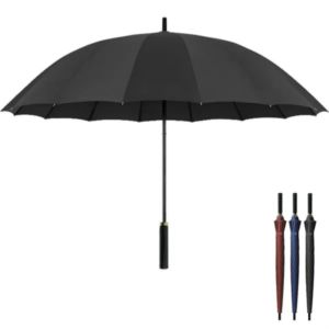 Custom Advertising Auto Open Straight Golf Umbrella
