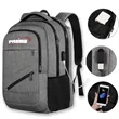 18 Inch Large Capicity Business Laptop Backpacks W/ USB Port | https://www.bestnamebadges.com