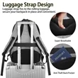 18 Inch Large Capicity Business Laptop Backpacks W/ USB Port | https://www.bestnamebadges.com