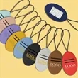 Vegan Leather Luggage Tags | https://www.bestnamebadges.com