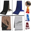 Customizable Knitted Scarf | https://www.bestnamebadges.com