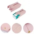 Foldable Rectangular Leather PU Tissue Box | https://www.bestnamebadges.com