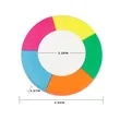 Customizable Round Shaped Multi-Color Highlighter | https://www.bestnamebadges.com
