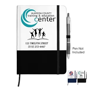 Capitola Notepad Notebook with Pen Loop | https://www.bestnamebadges.com