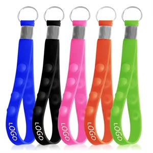 Push Pop Stress Reliever Keychain