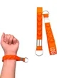 Silicone Wristband Pop Keychain | https://www.bestnamebadges.com