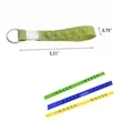 Silicone Wristband Pop Keychain | https://www.bestnamebadges.com
