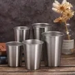 Stainless Steel Beer Cup Multiple Sizes | https://www.bestnamebadges.com