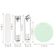 Portable Nail Clippers Stainless Steel Toenail Clippers Set | https://www.bestnamebadges.com