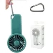 Mini Carabiner Fan Portable Pocket 3 Speed Charging USB Fan | https://www.bestnamebadges.com