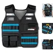 Multi-Pocket Tool Vest Reflective Hardware Safety Clothes | https://www.bestnamebadges.com