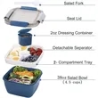 Salad Lunch Container | https://www.bestnamebadges.com