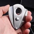 Precision Double Guillotine Cigar Snipper | https://www.bestnamebadges.com