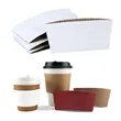 Disposable Coffee Cold Drink Paper Cup Sleeve | https://www.bestnamebadges.com