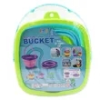 Collapsible Beach Bucket | https://www.bestnamebadges.com