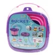 Collapsible Beach Bucket | https://www.bestnamebadges.com