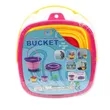 Collapsible Beach Bucket | https://www.bestnamebadges.com