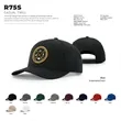 Richardson Casual Twill Snapback Hat w/ Embroidery | https://www.bestnamebadges.com