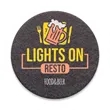 Pulpboard Coasters - 3.5" Round | https://www.bestnamebadges.com