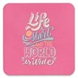 Pulpboard Coasters - 4" Square | https://www.bestnamebadges.com