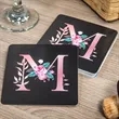 Paper Coasters - 4" Square | https://www.bestnamebadges.com