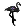 Flamingo Shaped Bottle Opener | https://www.bestnamebadges.com